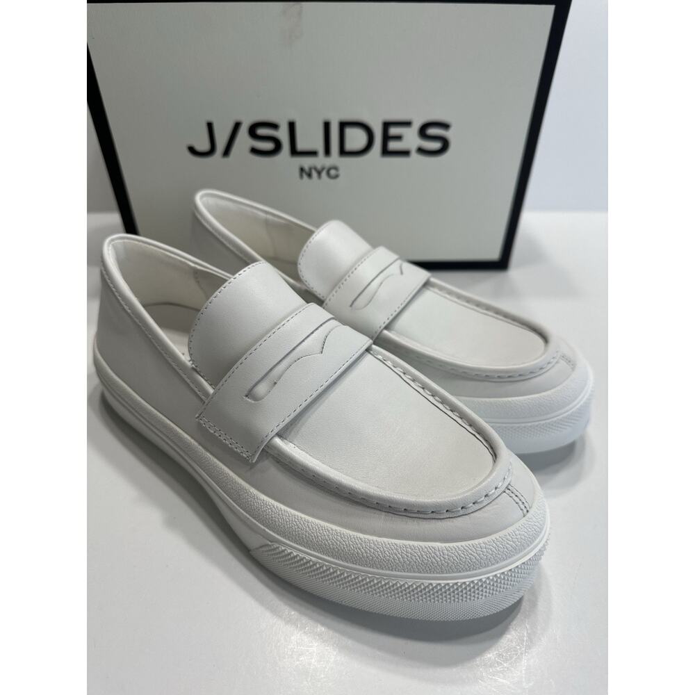 J Slides Gigi Slip On Platform Loafer Sneaker Shoes Size 7 NEW In Box